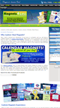 Mobile Screenshot of magnets-4-less.com